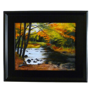 Fall Scene with Stream