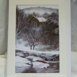 Camden, Maine Christmas Day 2025. Greeting card with envelope 4.5 X 6.5 inches